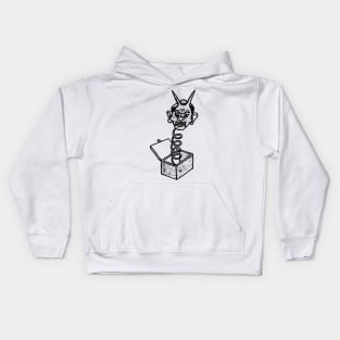 Korean Dokkaebi In The Box Kids Hoodie